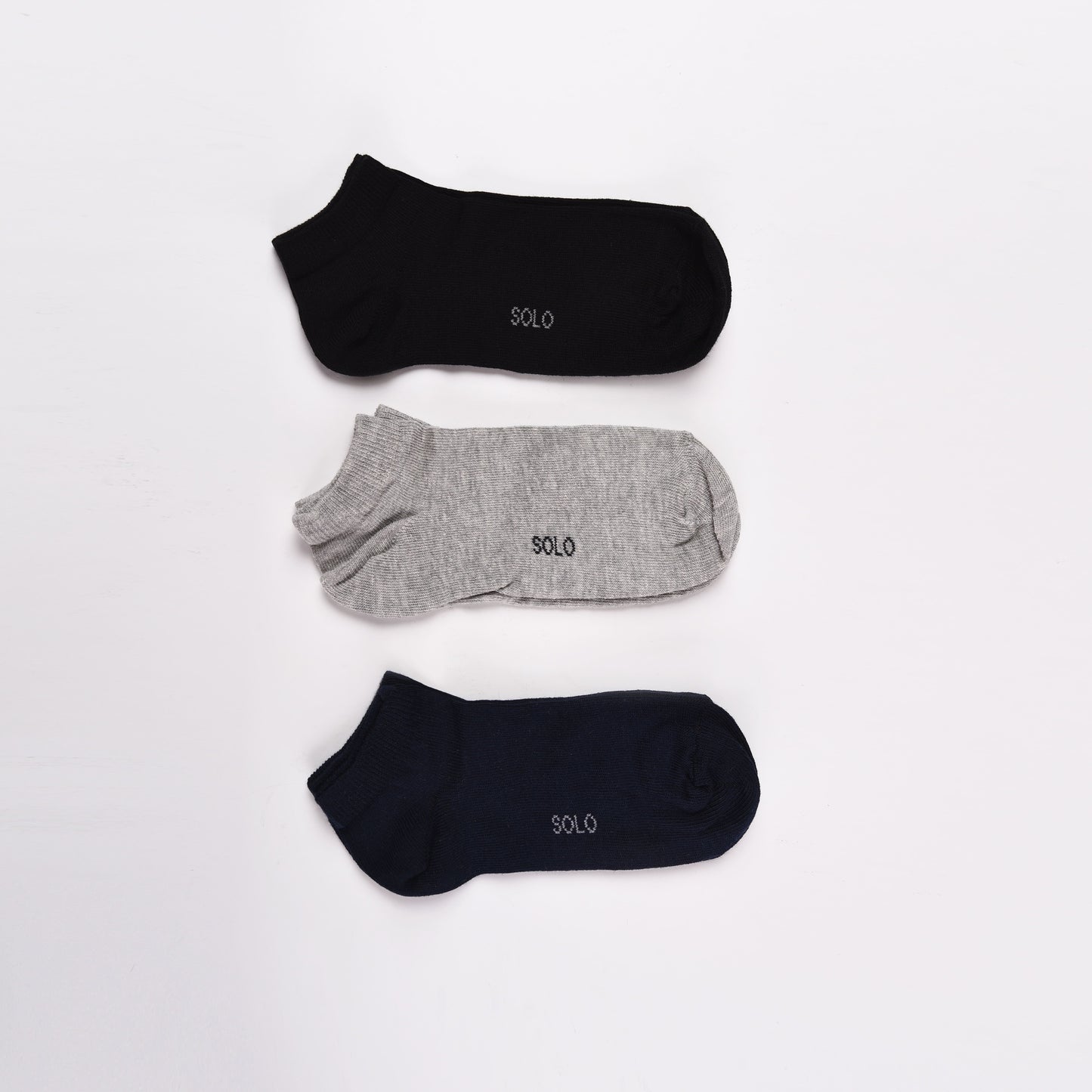 Basic Sneaker Socks Pack of 3